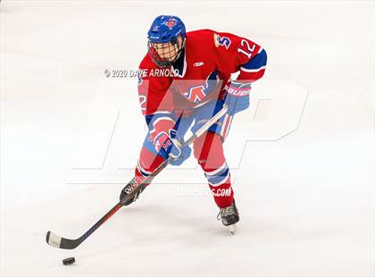 Thumbnail 2 in Northwood vs Mount St. Charles Academy (True Prep Cup Semifinal) photogallery.