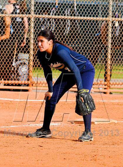 Thumbnail 2 in Yuma Catholic @ Arizona Lutheran Academy (AIA D4 Playoff) photogallery.