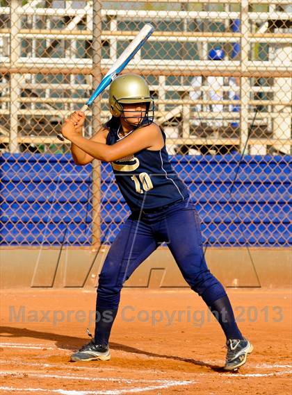 Thumbnail 3 in Yuma Catholic @ Arizona Lutheran Academy (AIA D4 Playoff) photogallery.