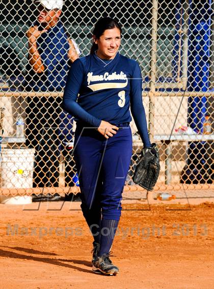 Thumbnail 2 in Yuma Catholic @ Arizona Lutheran Academy (AIA D4 Playoff) photogallery.