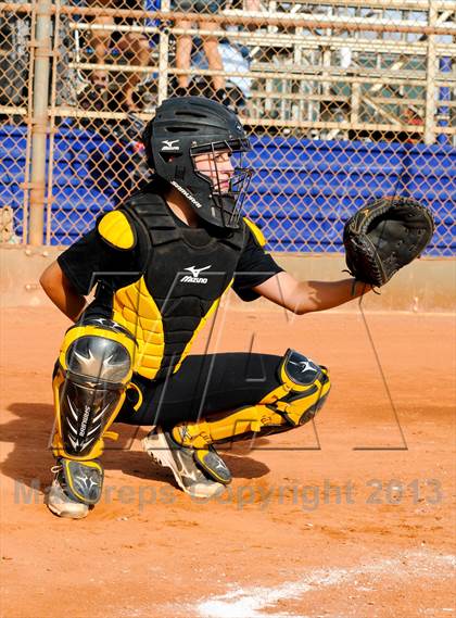Thumbnail 2 in Yuma Catholic @ Arizona Lutheran Academy (AIA D4 Playoff) photogallery.