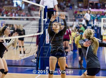 Thumbnail 2 in Platte Valley vs. Pagosa Springs (CHSAA 3A Playoff) photogallery.
