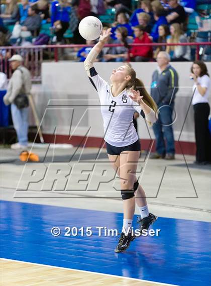 Thumbnail 3 in Platte Valley vs. Pagosa Springs (CHSAA 3A Playoff) photogallery.