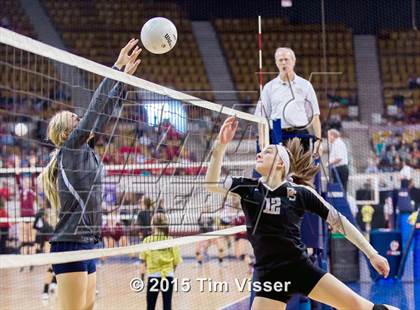 Thumbnail 2 in Platte Valley vs. Pagosa Springs (CHSAA 3A Playoff) photogallery.