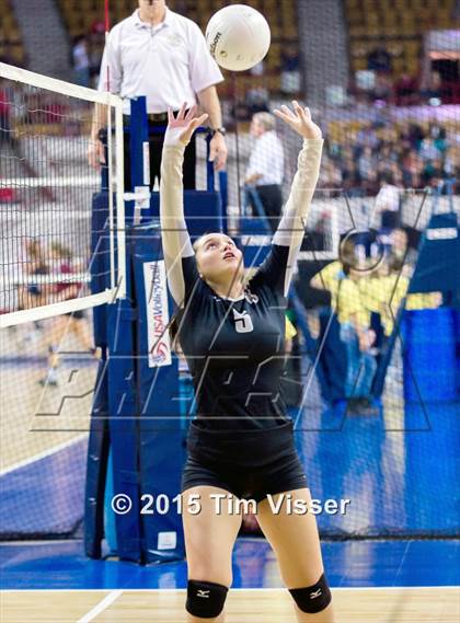 Thumbnail 3 in Platte Valley vs. Pagosa Springs (CHSAA 3A Playoff) photogallery.