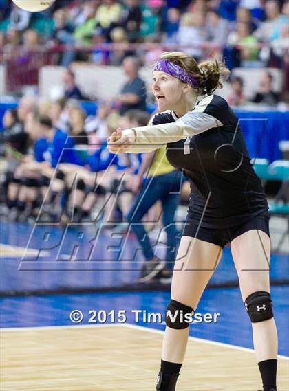 Thumbnail 3 in Platte Valley vs. Pagosa Springs (CHSAA 3A Playoff) photogallery.