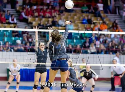 Thumbnail 3 in Platte Valley vs. Pagosa Springs (CHSAA 3A Playoff) photogallery.