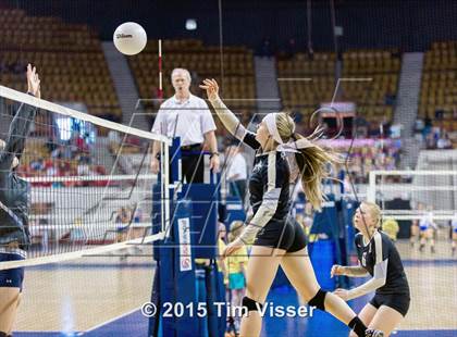 Thumbnail 1 in Platte Valley vs. Pagosa Springs (CHSAA 3A Playoff) photogallery.