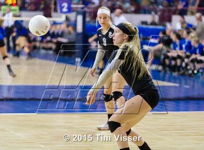 Thumbnail 3 in Platte Valley vs. Pagosa Springs (CHSAA 3A Playoff) photogallery.