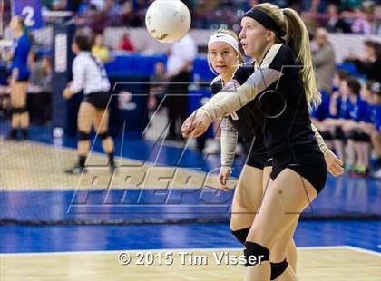 Thumbnail 2 in Platte Valley vs. Pagosa Springs (CHSAA 3A Playoff) photogallery.