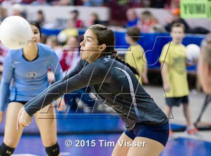 Thumbnail 2 in Platte Valley vs. Pagosa Springs (CHSAA 3A Playoff) photogallery.
