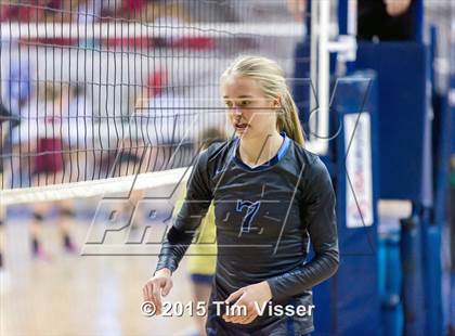Thumbnail 3 in Platte Valley vs. Pagosa Springs (CHSAA 3A Playoff) photogallery.