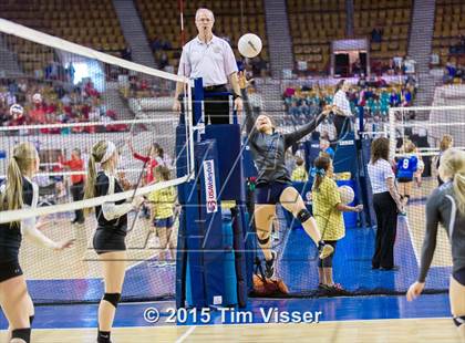 Thumbnail 2 in Platte Valley vs. Pagosa Springs (CHSAA 3A Playoff) photogallery.