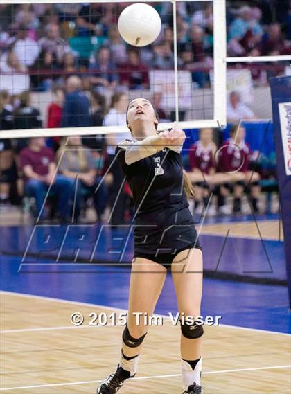 Thumbnail 2 in Platte Valley vs. Pagosa Springs (CHSAA 3A Playoff) photogallery.