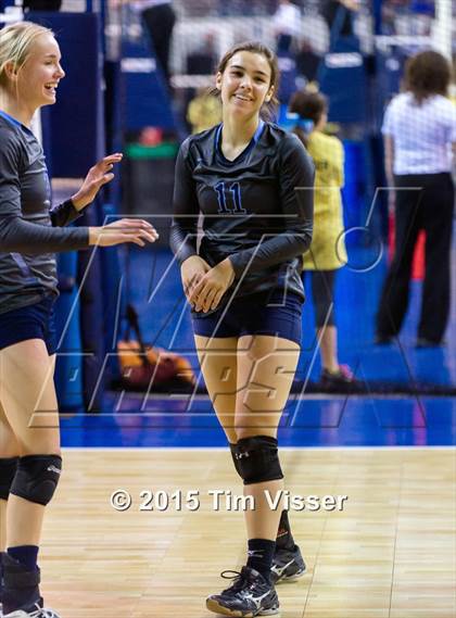 Thumbnail 3 in Platte Valley vs. Pagosa Springs (CHSAA 3A Playoff) photogallery.