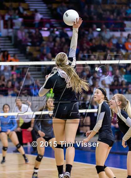 Thumbnail 1 in Platte Valley vs. Pagosa Springs (CHSAA 3A Playoff) photogallery.
