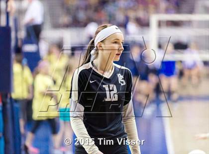 Thumbnail 2 in Platte Valley vs. Pagosa Springs (CHSAA 3A Playoff) photogallery.
