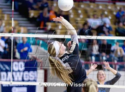 Thumbnail 2 in Platte Valley vs. Pagosa Springs (CHSAA 3A Playoff) photogallery.