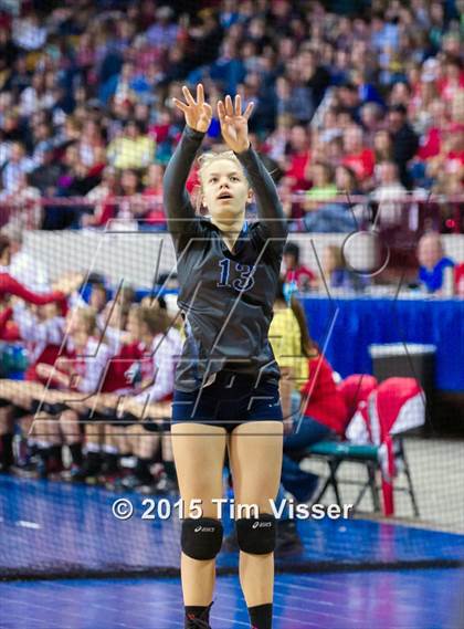 Thumbnail 2 in Platte Valley vs. Pagosa Springs (CHSAA 3A Playoff) photogallery.