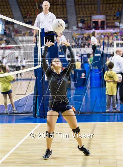 Thumbnail 3 in Platte Valley vs. Pagosa Springs (CHSAA 3A Playoff) photogallery.