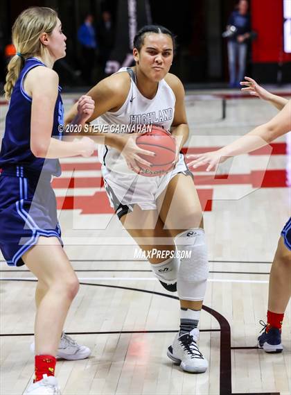Thumbnail 3 in Salem Hills vs. Highland (UHSAA Quarter Final) photogallery.