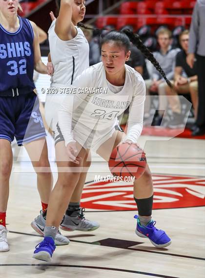 Thumbnail 3 in Salem Hills vs. Highland (UHSAA Quarter Final) photogallery.