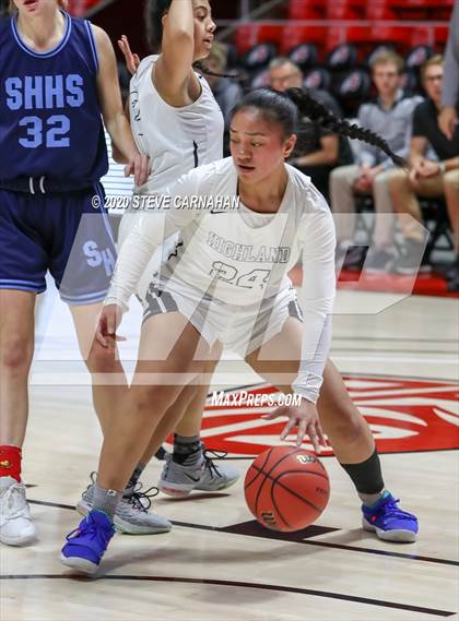 Thumbnail 1 in Salem Hills vs. Highland (UHSAA Quarter Final) photogallery.