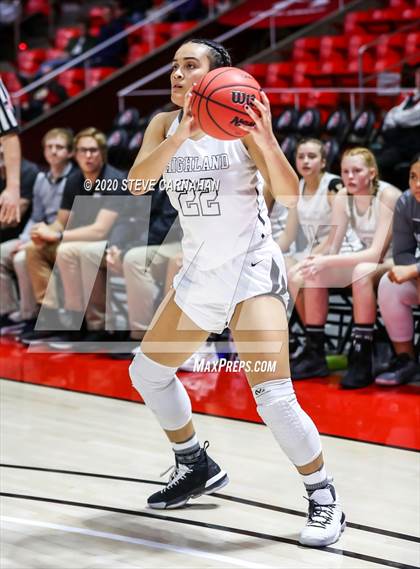 Thumbnail 2 in Salem Hills vs. Highland (UHSAA Quarter Final) photogallery.