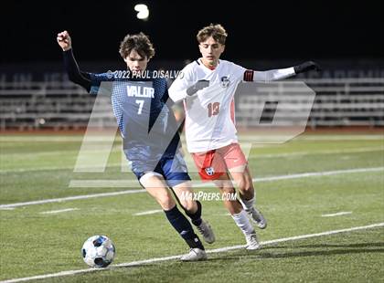 Thumbnail 3 in Brighton @ Valor Christian (CHSAA 5A 1st Round) photogallery.