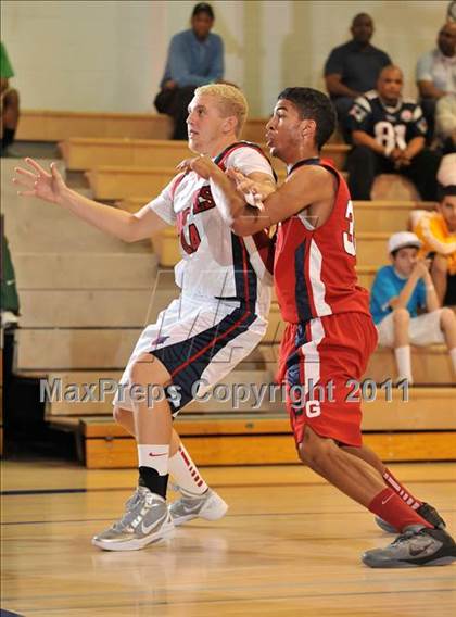 Thumbnail 1 in Pleasant Grove vs. King (MaxPreps Holiday Classic) photogallery.