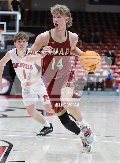 Thumbnail 1 in Juab vs. Richfield (UHSAA 3A Quarterfinal) photogallery.