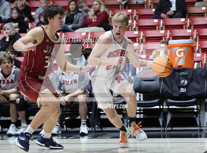 Thumbnail 2 in Juab vs. Richfield (UHSAA 3A Quarterfinal) photogallery.
