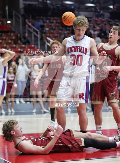 Thumbnail 2 in Juab vs. Richfield (UHSAA 3A Quarterfinal) photogallery.
