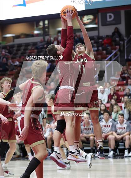 Thumbnail 2 in Juab vs. Richfield (UHSAA 3A Quarterfinal) photogallery.