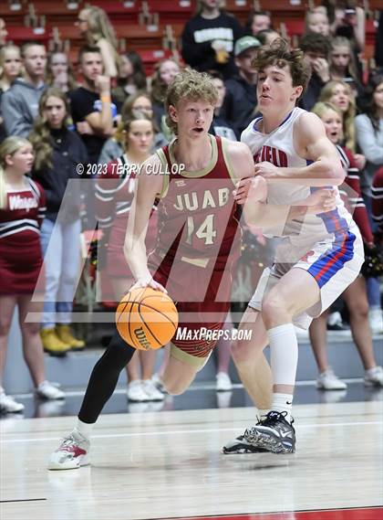 Thumbnail 1 in Juab vs. Richfield (UHSAA 3A Quarterfinal) photogallery.