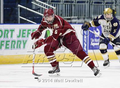 Thumbnail 1 in Boston College High vs. Notre Dame Catholic (Notre Dame New Year's Invitational Final) photogallery.