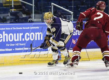 Thumbnail 2 in Boston College High vs. Notre Dame Catholic (Notre Dame New Year's Invitational Final) photogallery.