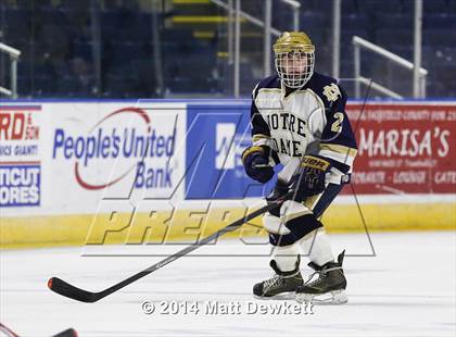 Thumbnail 2 in Boston College High vs. Notre Dame Catholic (Notre Dame New Year's Invitational Final) photogallery.