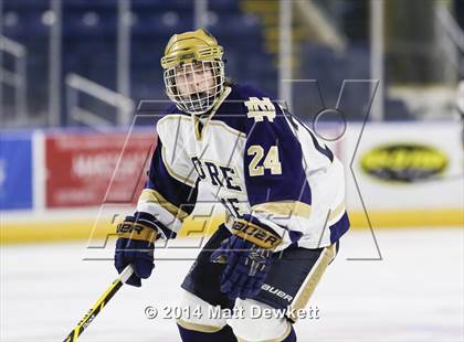 Thumbnail 3 in Boston College High vs. Notre Dame Catholic (Notre Dame New Year's Invitational Final) photogallery.