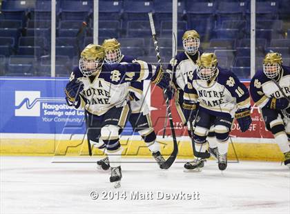 Thumbnail 3 in Boston College High vs. Notre Dame Catholic (Notre Dame New Year's Invitational Final) photogallery.