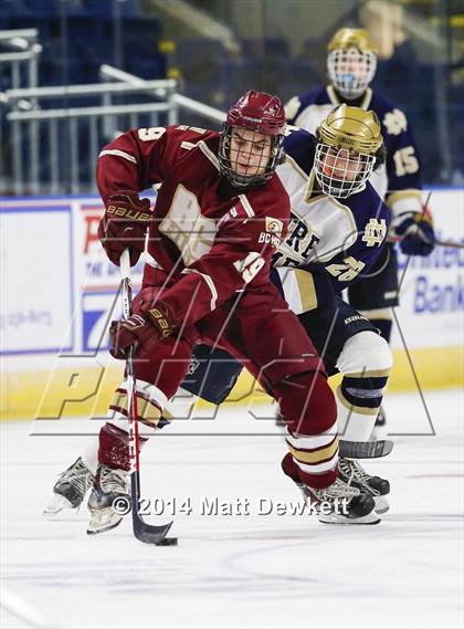 Thumbnail 2 in Boston College High vs. Notre Dame Catholic (Notre Dame New Year's Invitational Final) photogallery.