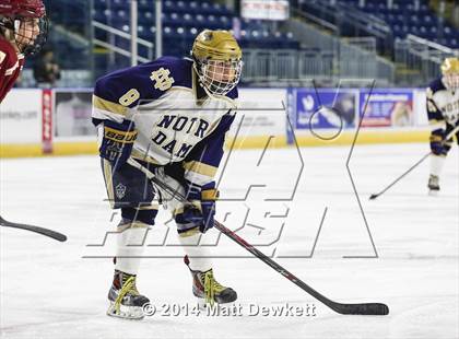 Thumbnail 2 in Boston College High vs. Notre Dame Catholic (Notre Dame New Year's Invitational Final) photogallery.
