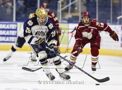 Thumbnail 1 in Boston College High vs. Notre Dame Catholic (Notre Dame New Year's Invitational Final) photogallery.