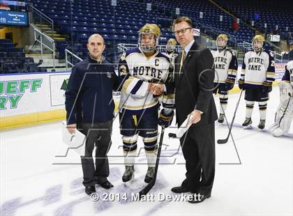 Thumbnail 1 in Boston College High vs. Notre Dame Catholic (Notre Dame New Year's Invitational Final) photogallery.