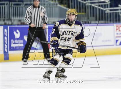 Thumbnail 2 in Boston College High vs. Notre Dame Catholic (Notre Dame New Year's Invitational Final) photogallery.