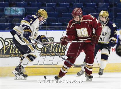 Thumbnail 1 in Boston College High vs. Notre Dame Catholic (Notre Dame New Year's Invitational Final) photogallery.