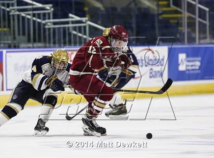 Thumbnail 1 in Boston College High vs. Notre Dame Catholic (Notre Dame New Year's Invitational Final) photogallery.