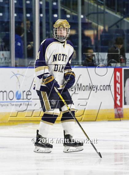 Thumbnail 1 in Boston College High vs. Notre Dame Catholic (Notre Dame New Year's Invitational Final) photogallery.