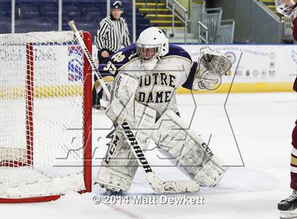 Thumbnail 1 in Boston College High vs. Notre Dame Catholic (Notre Dame New Year's Invitational Final) photogallery.