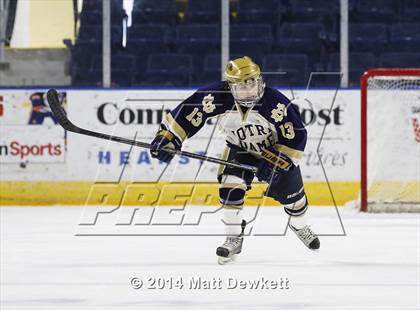 Thumbnail 3 in Boston College High vs. Notre Dame Catholic (Notre Dame New Year's Invitational Final) photogallery.